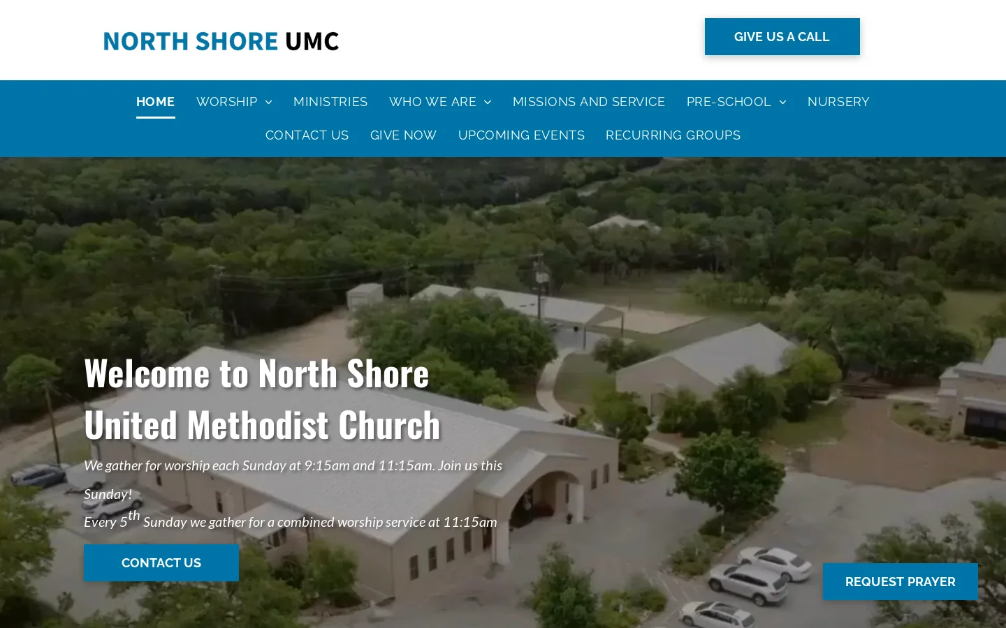 Methodist Church | Canyon Lake, TX | 830-521-7602 Homepage screenshot