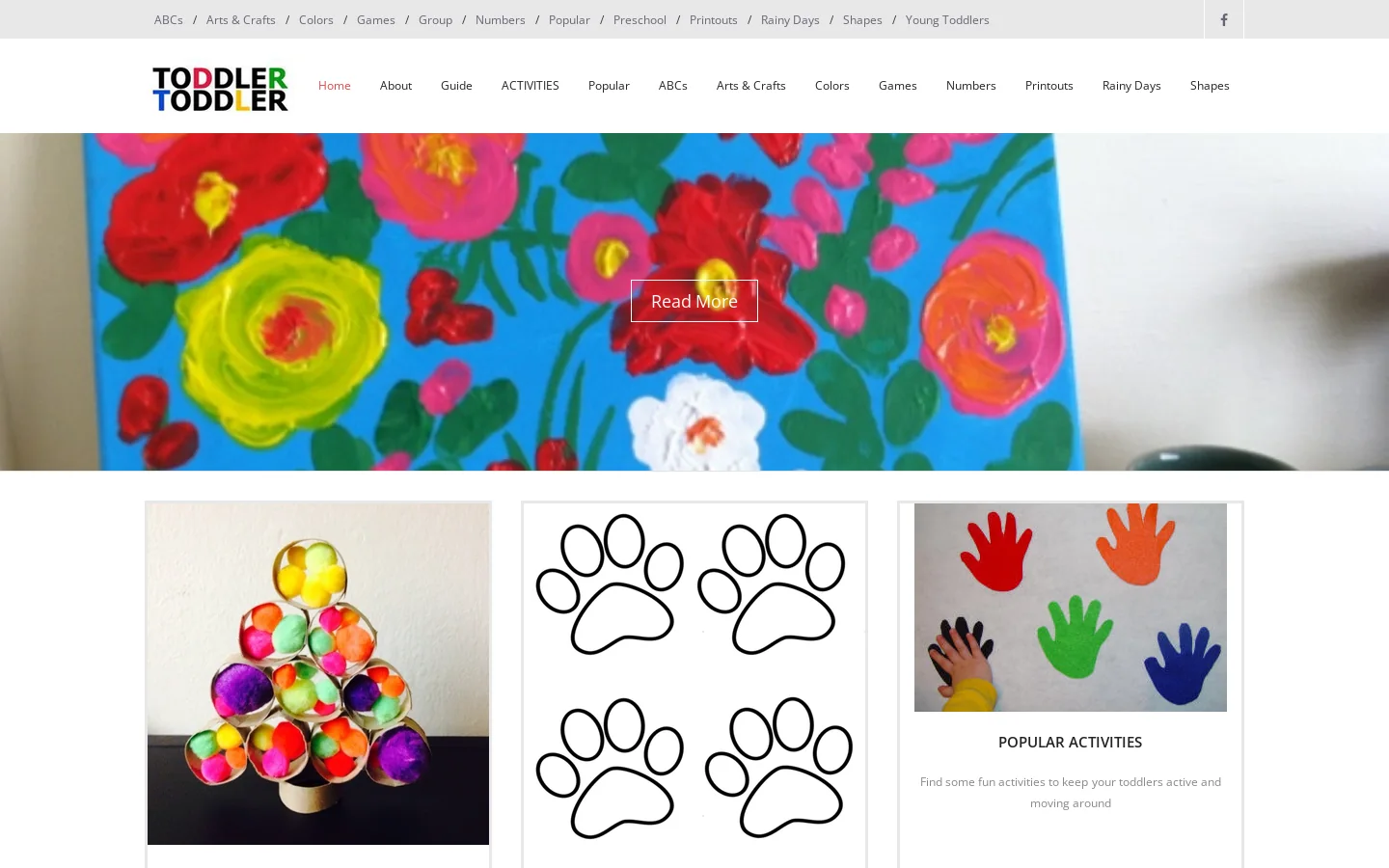 Simple activities with your Toddlers! – Toddler Activities | Toddler Games | Crafts | Things to do Homepage screenshot