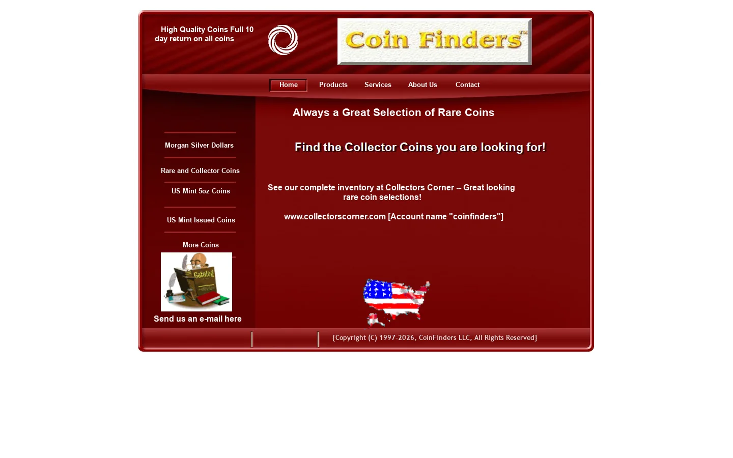 Home Homepage screenshot