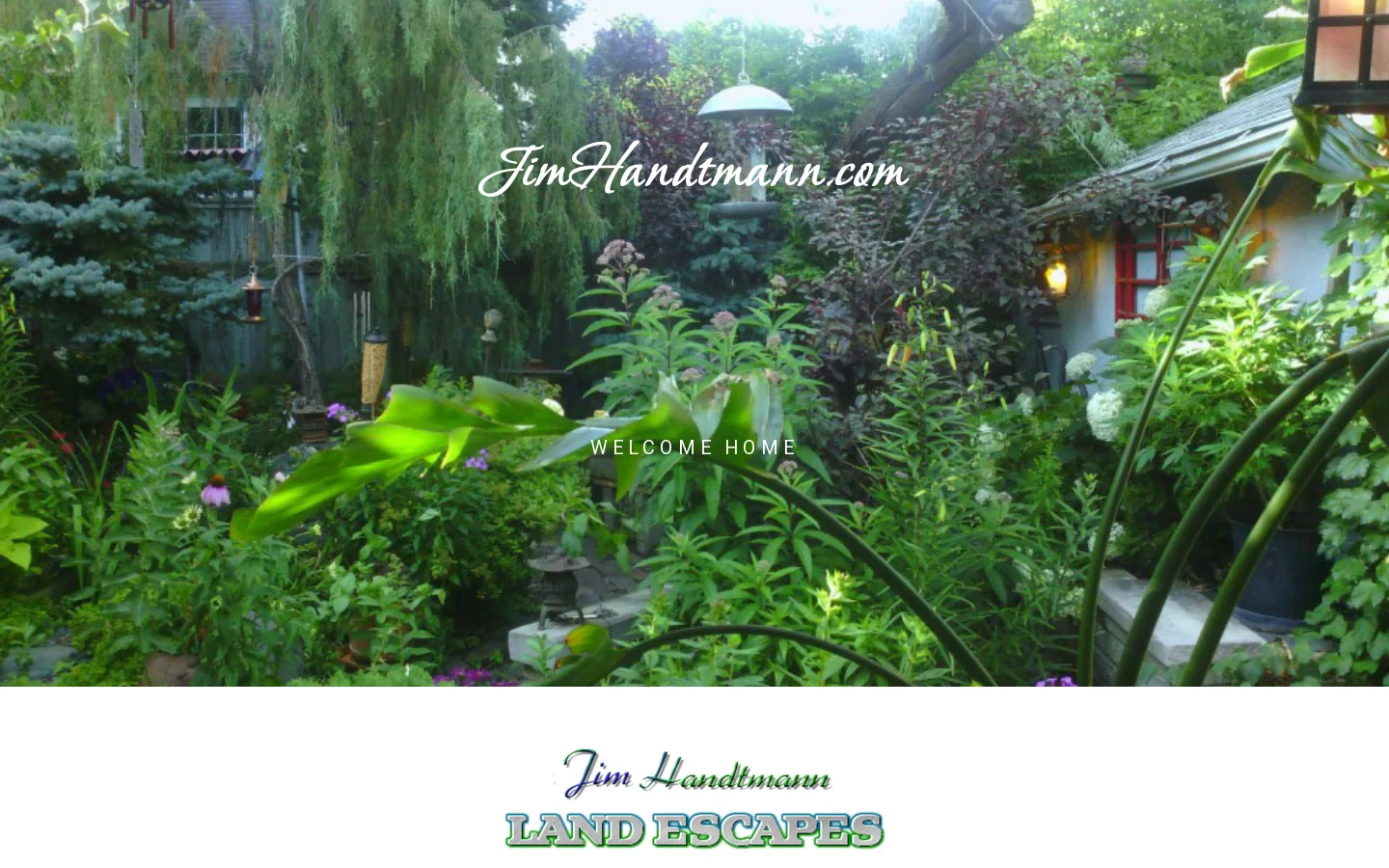 Jim Handtmann Homepage Homepage screenshot