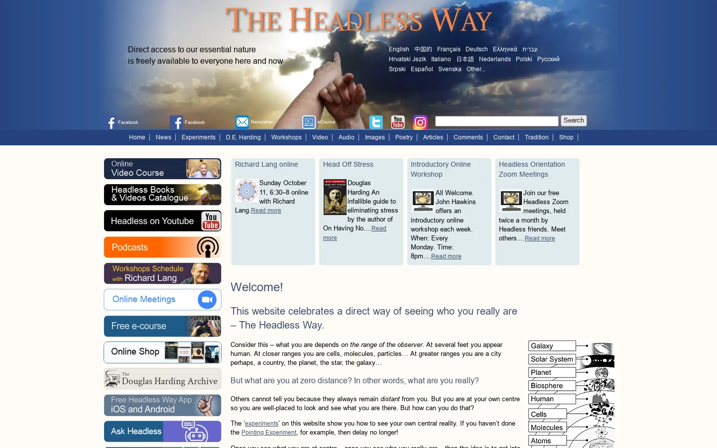 The Headless Way Homepage screenshot