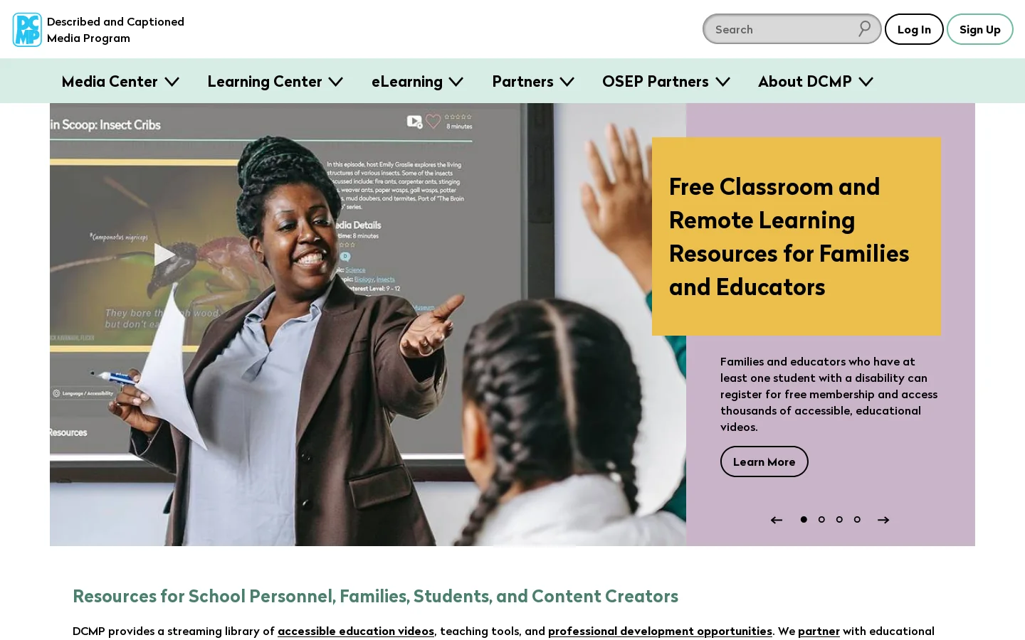 Pepnet 2 Homepage screenshot