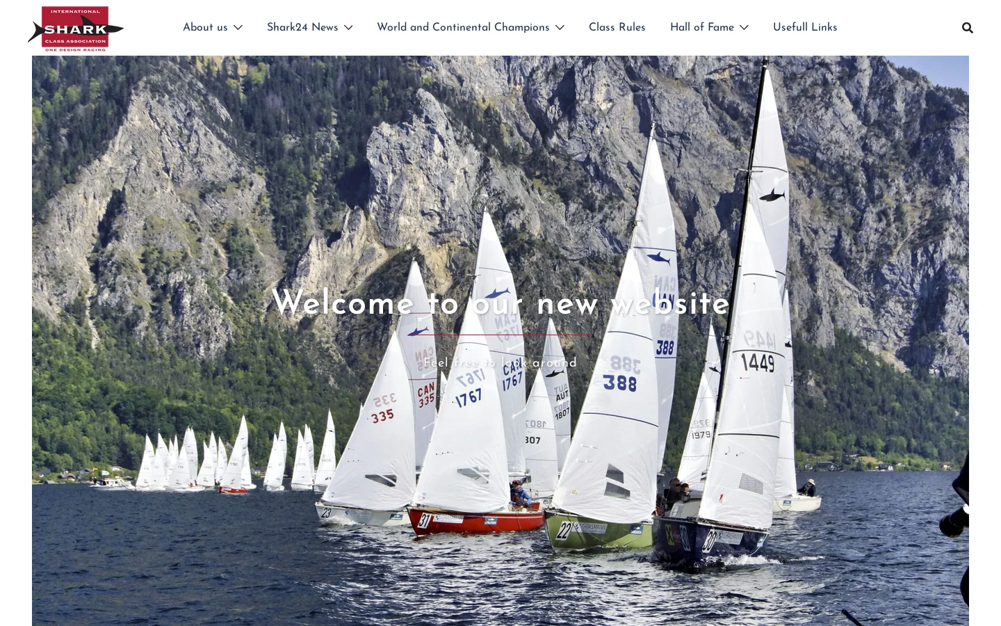 Shark24.org Homepage screenshot