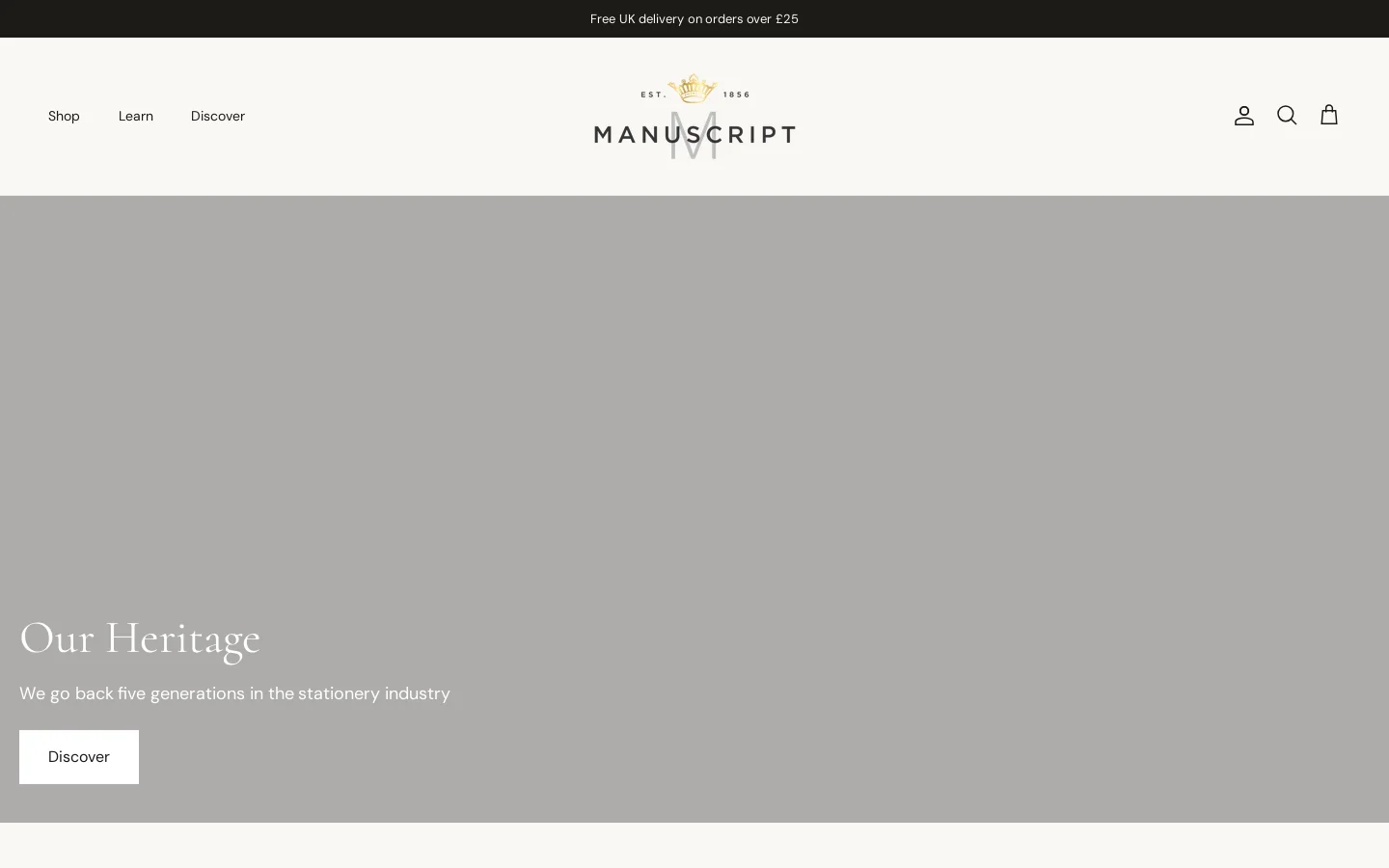 Calligraphy.co.uk Homepage screenshot