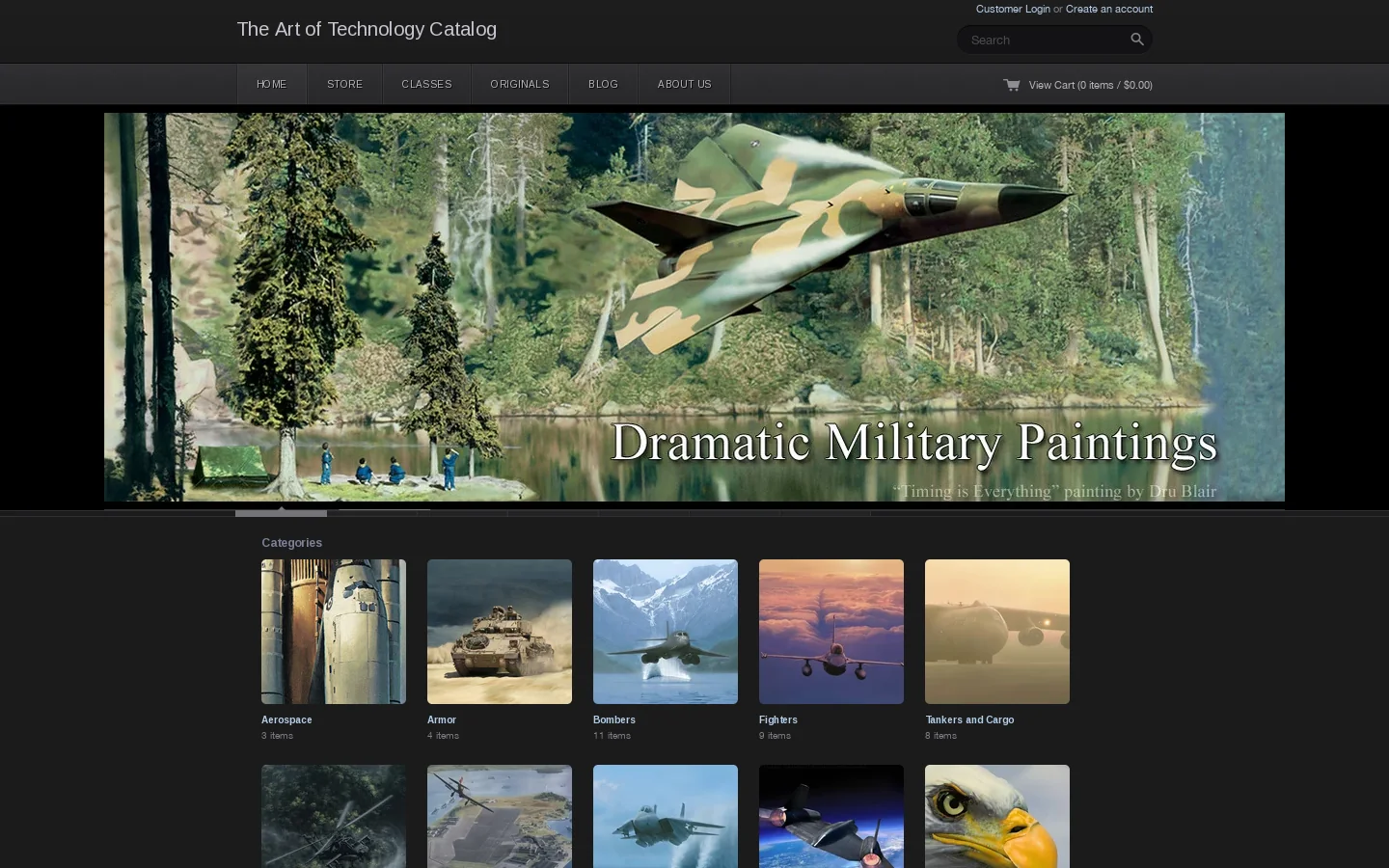 The Art of Technology Catalog — The Art of Technology Catalog Homepage screenshot