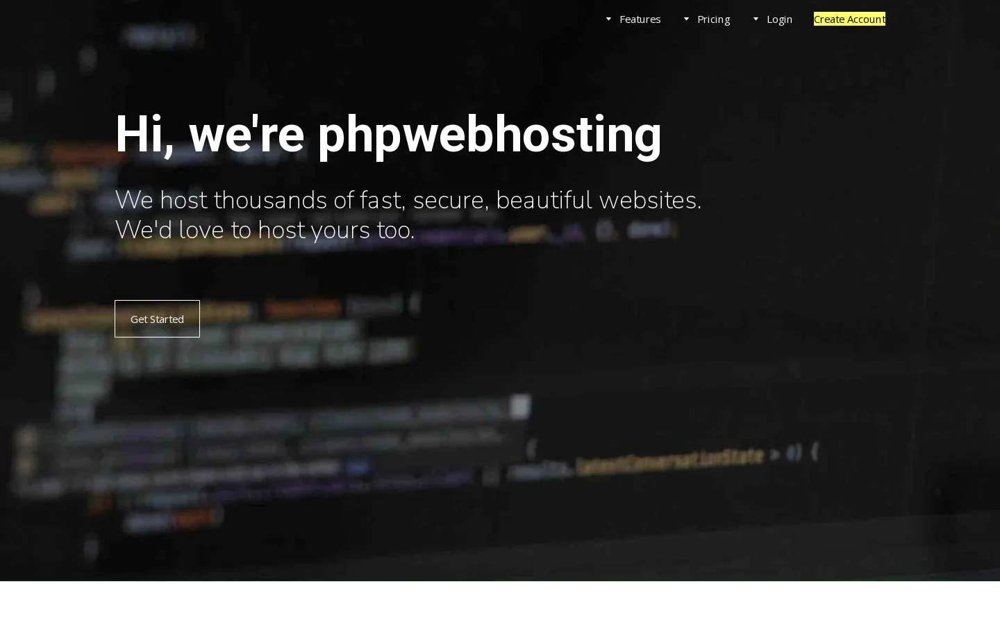 Cheap, quality webhosting, vps, managed hosting and web site development Homepage screenshot