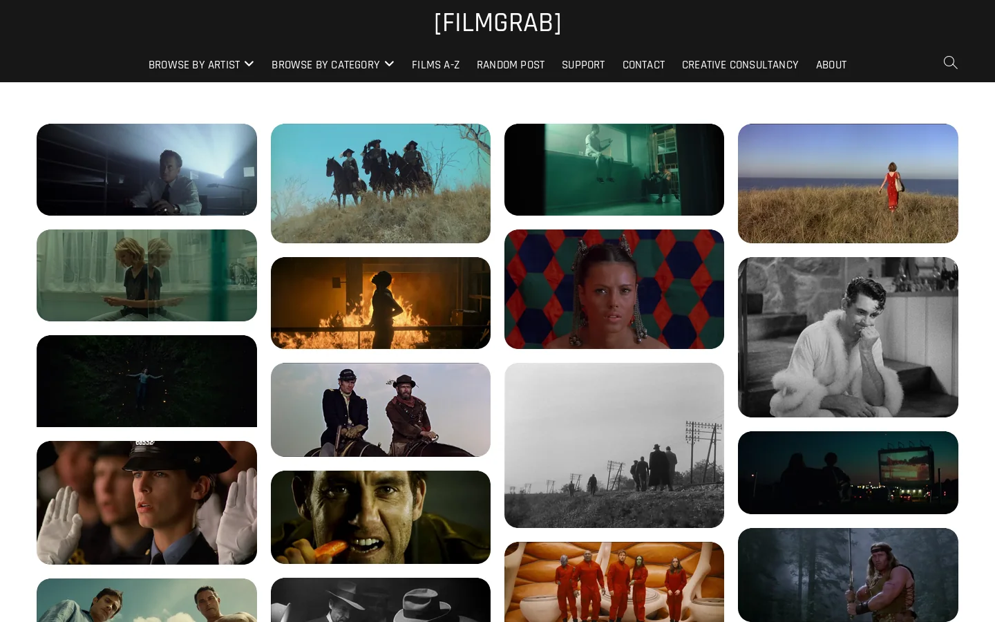 [FILMGRAB] Homepage screenshot