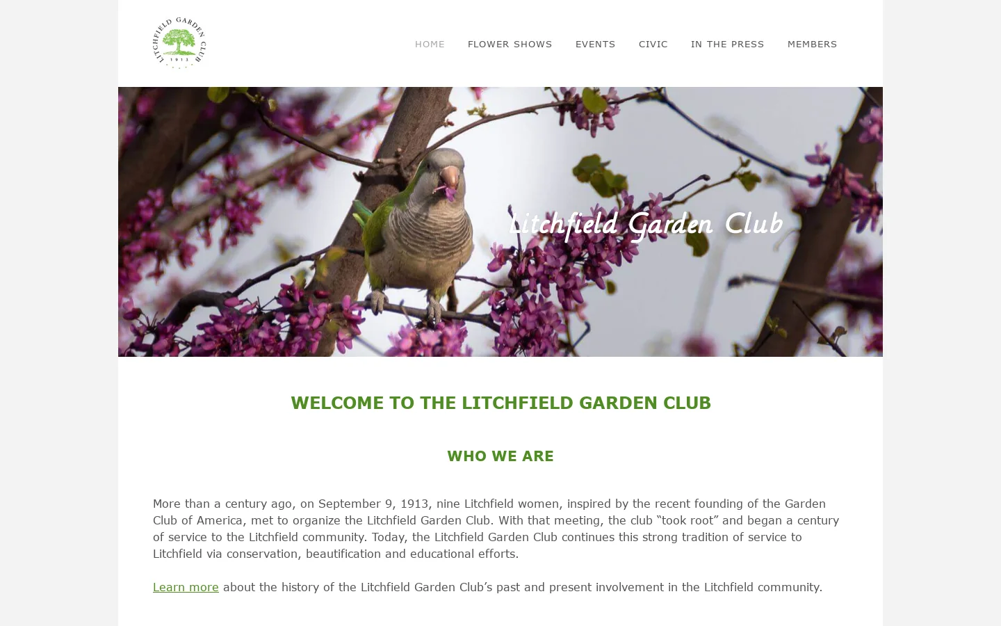 LGC - Home Homepage screenshot