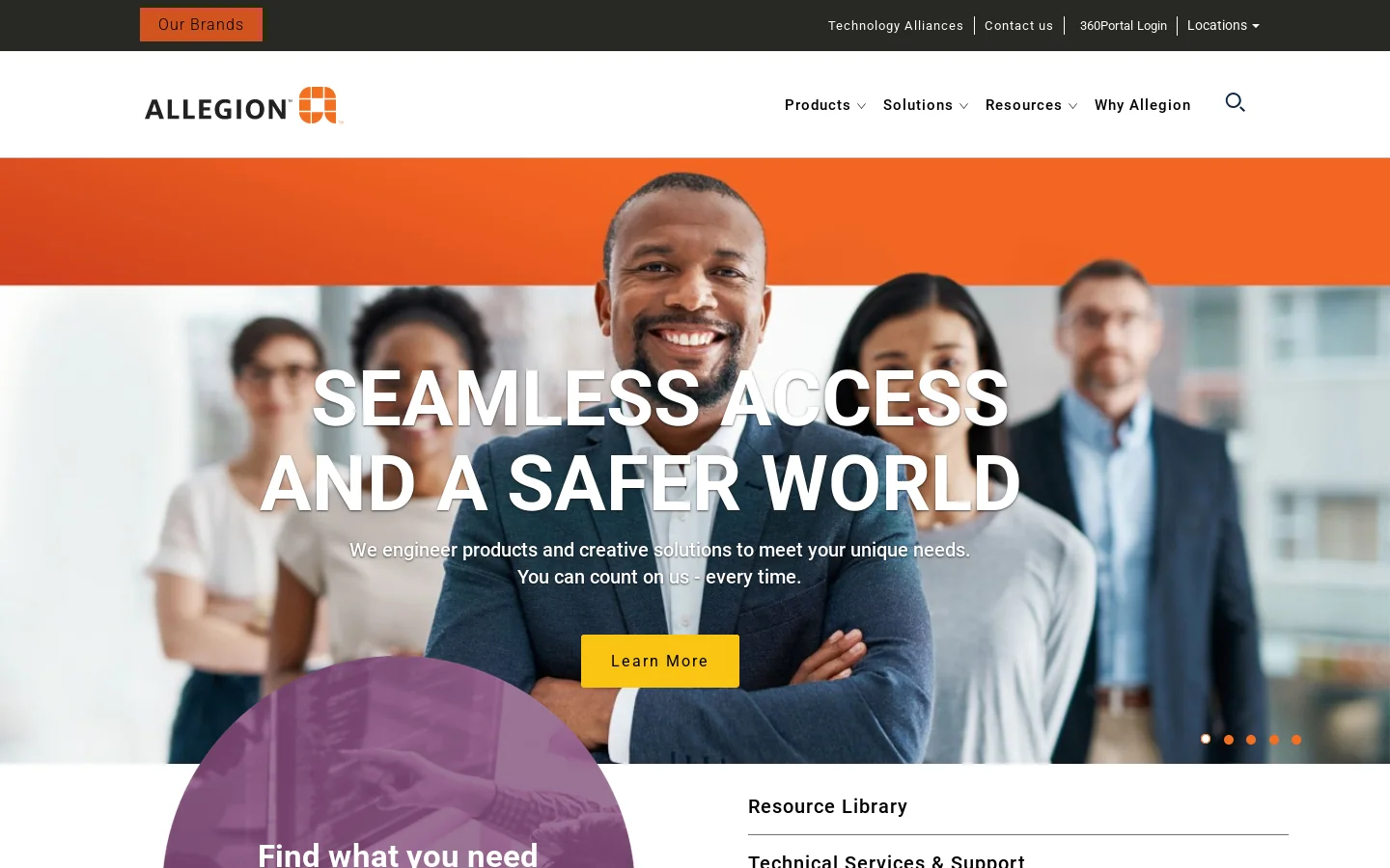 Locknetics | Electromechanical Hardware for Access Solutions Homepage screenshot