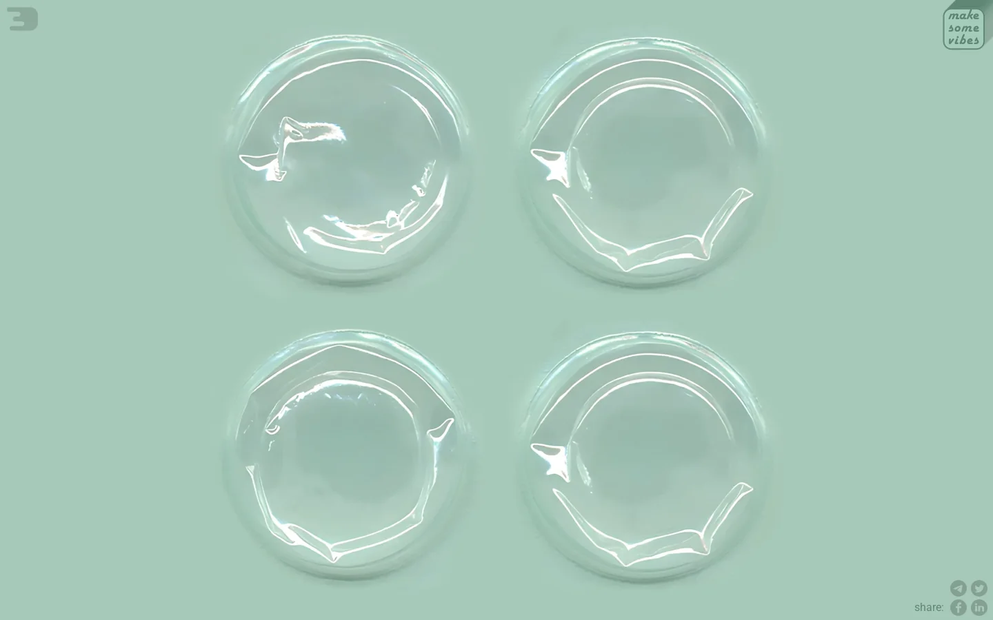 Virtual bubble wrap - burst them all! Homepage screenshot