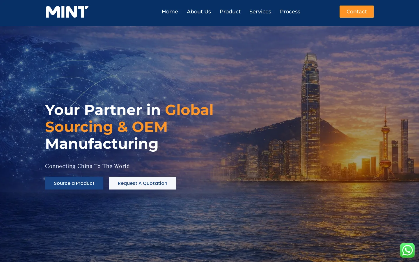 Mint Industries Limited Homepage screenshot