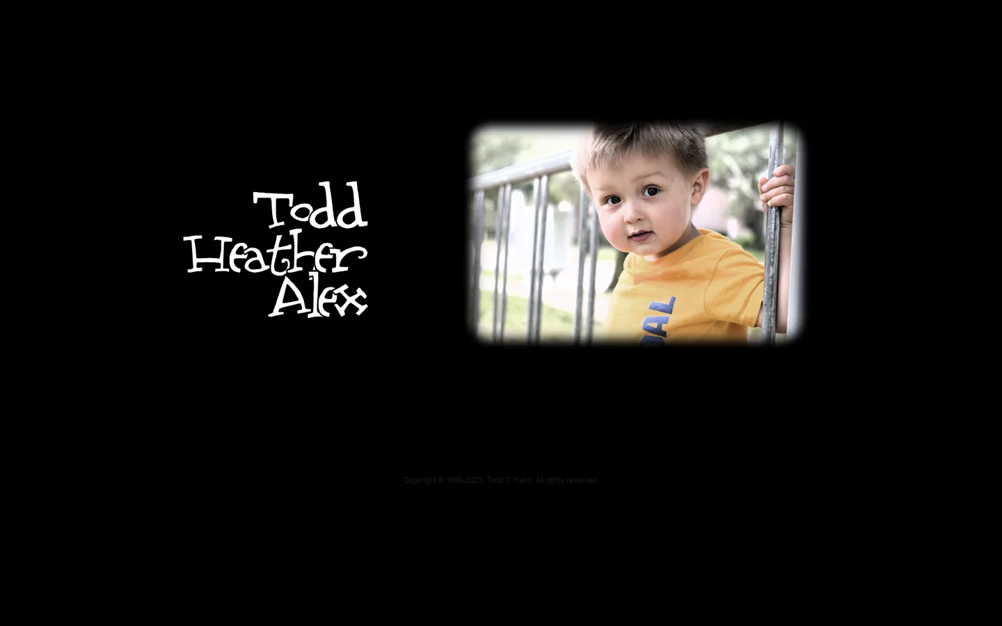 todd hahn & heather kaiser-hahn Homepage screenshot
