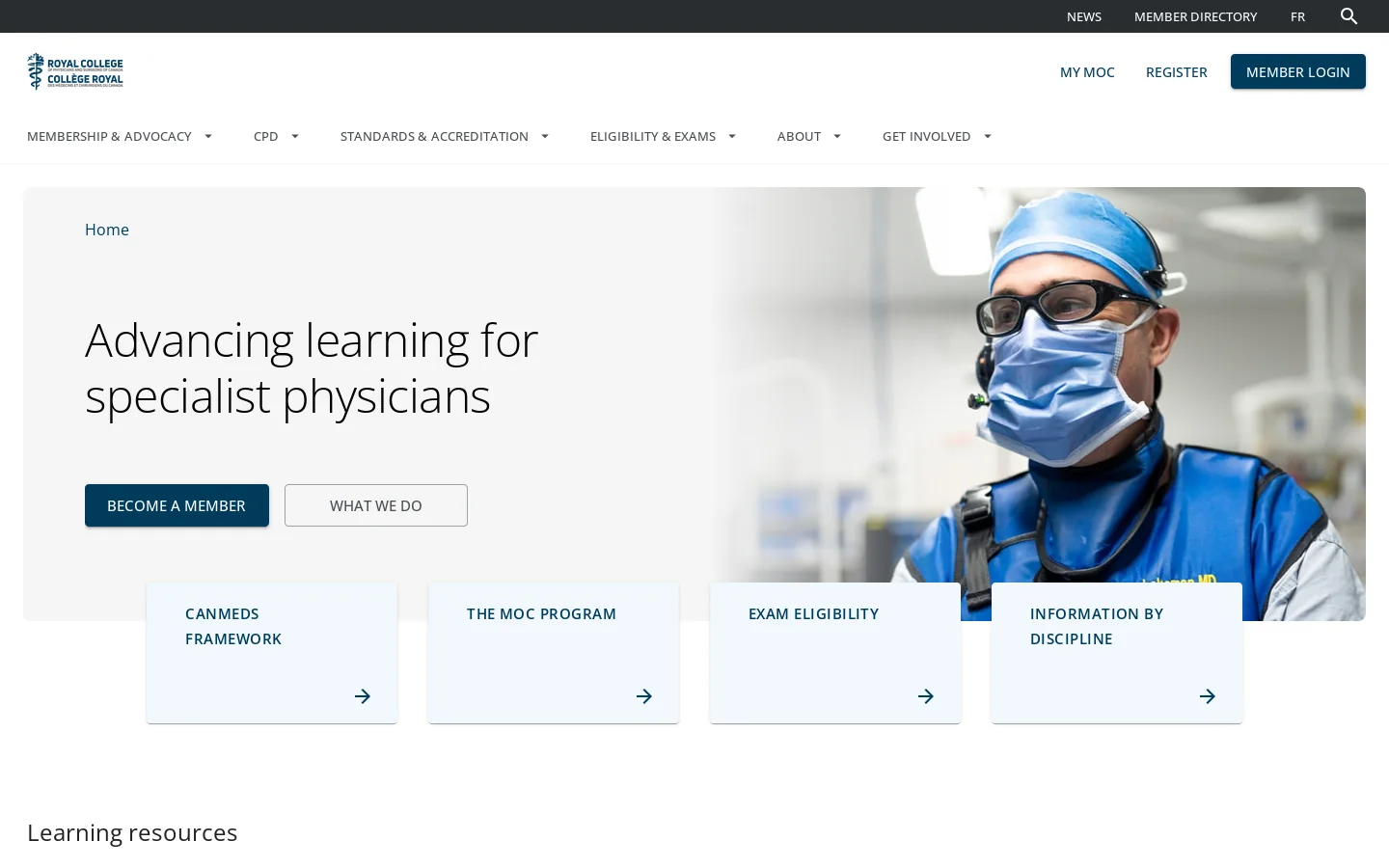 Home Homepage screenshot