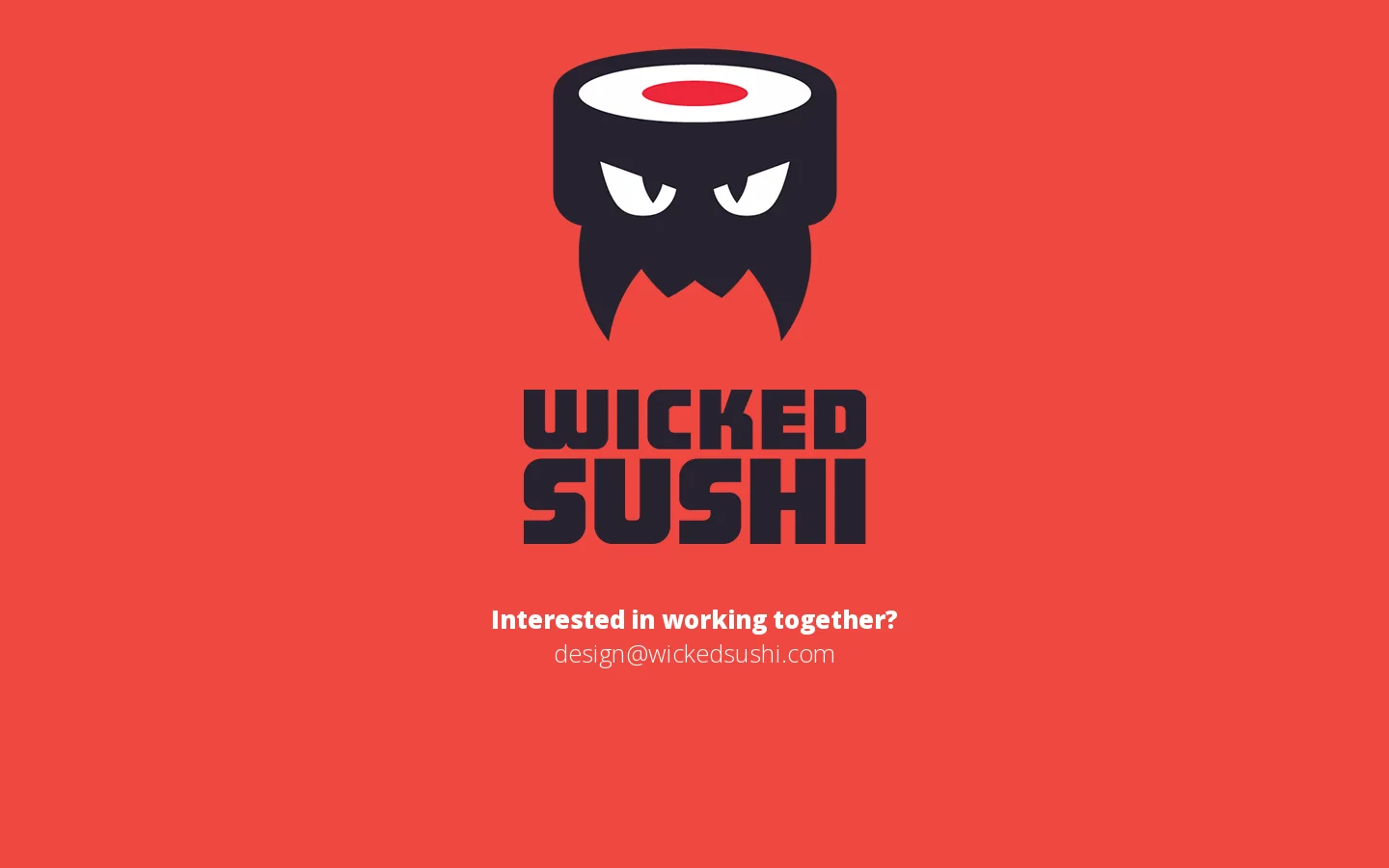 Wicked Sushi Homepage screenshot