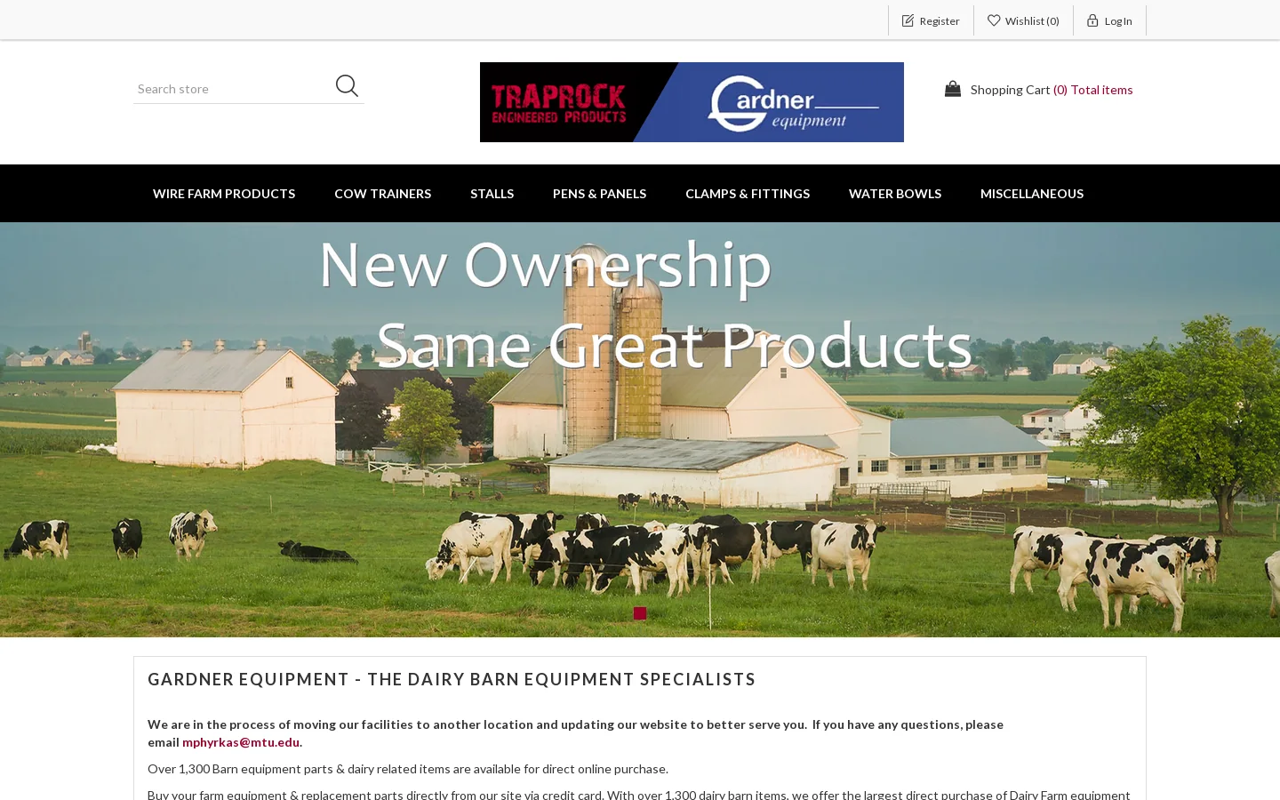 Gardner Barn by TrapRock Engineered Products Homepage screenshot