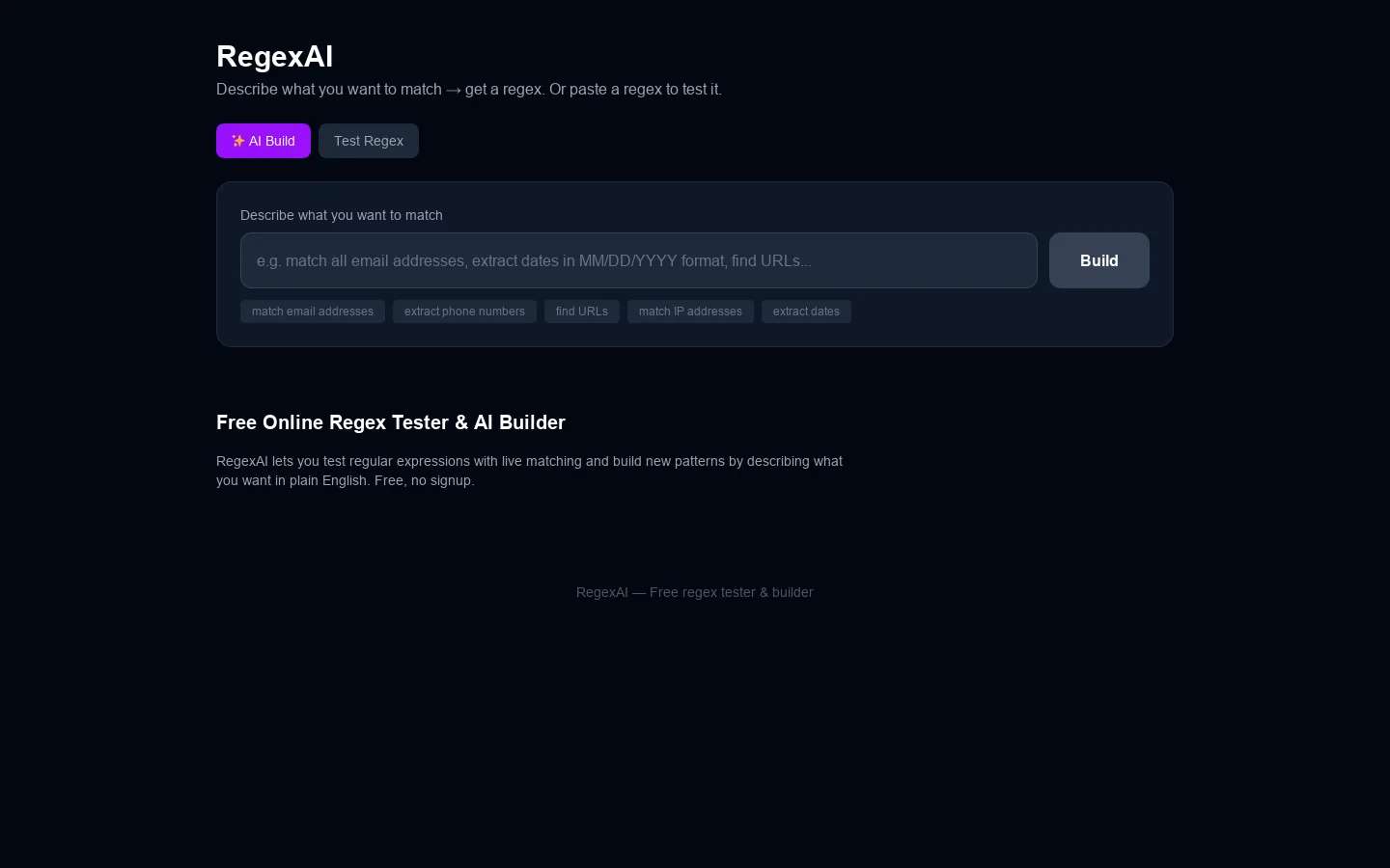 Create Next App Homepage screenshot