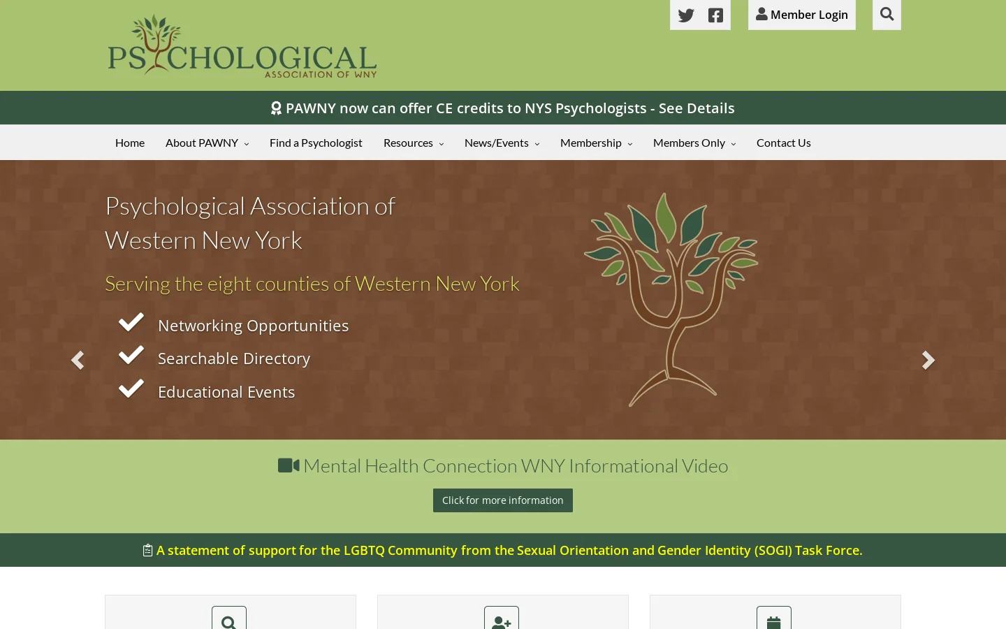 PAWNY Homepage screenshot