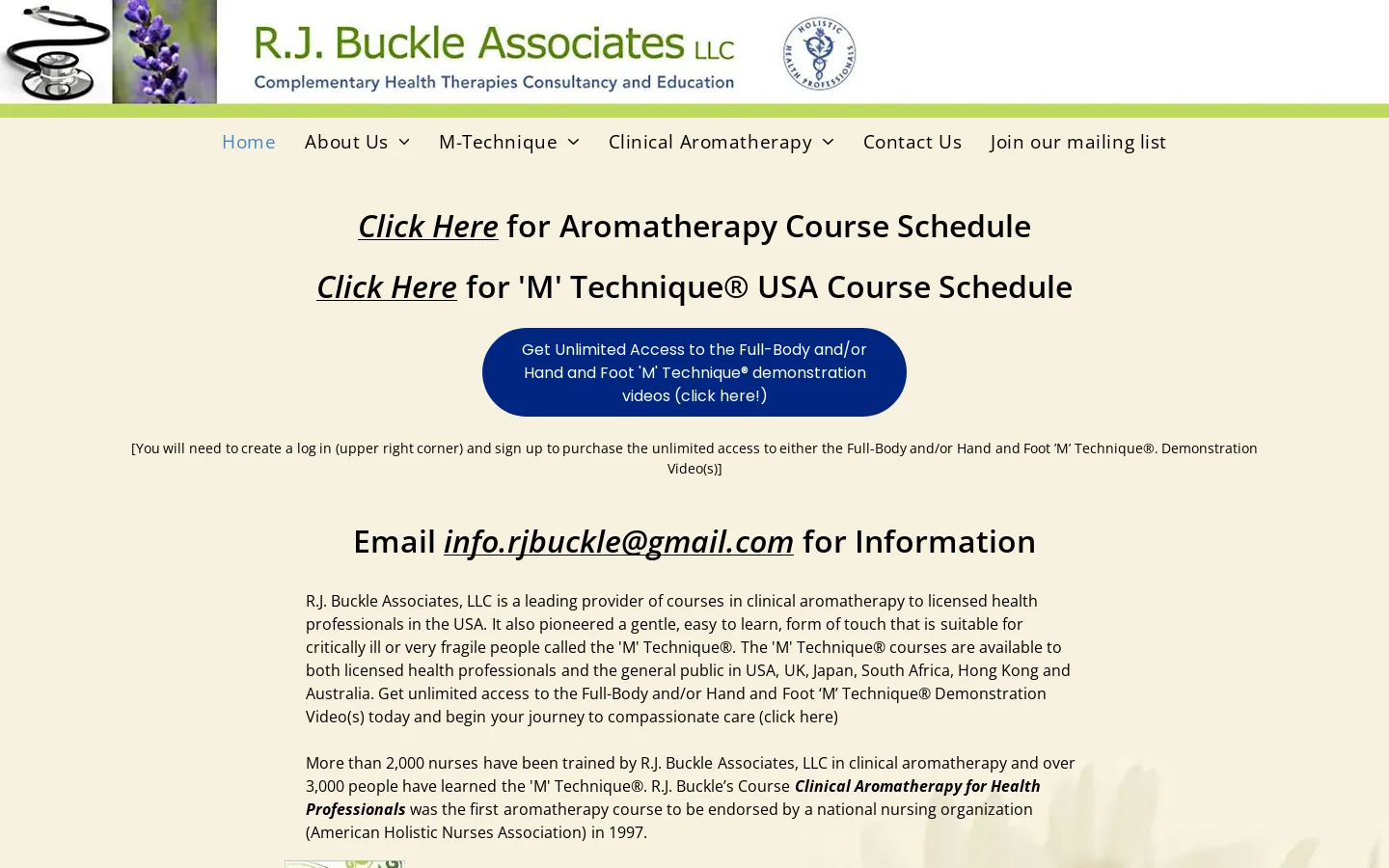 RJ Buckle Associates North Richland Hills TX rjbuckle.com Homepage screenshot