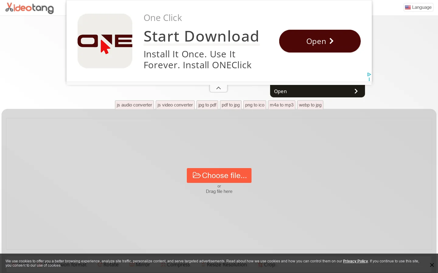 Video Cutter Online - Cut video in a browser(Free & Secure) Homepage screenshot