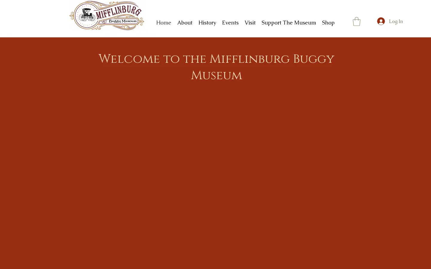 The Mifflinburg Buggy Museum | Historic Buggy Factory & Family-Friendly Museum in Central PA Homepage screenshot