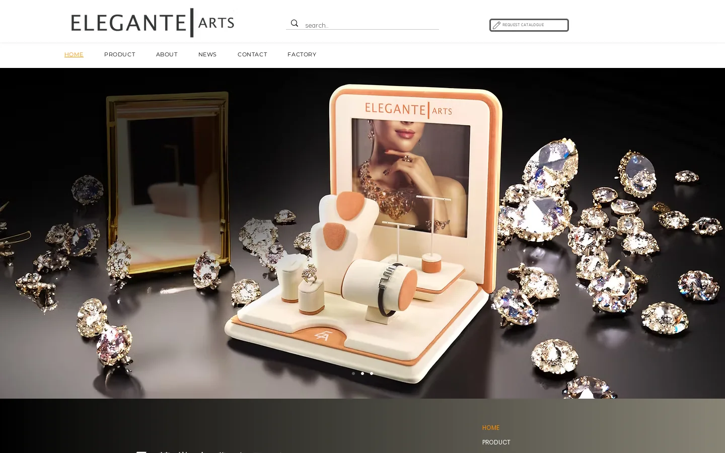 Elegante-Arts Packaging Company Limited Homepage screenshot