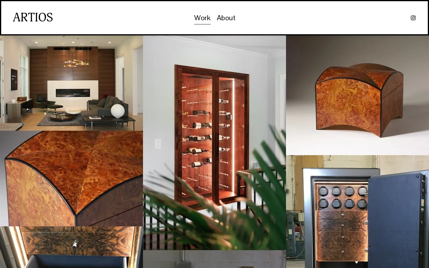 ARTIOS Homepage screenshot