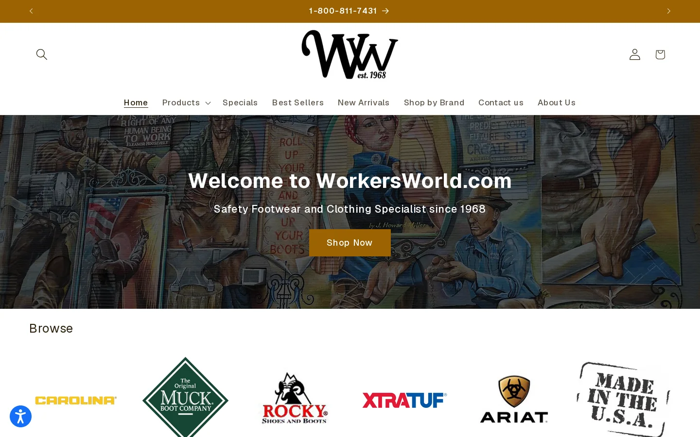 Workers World Homepage screenshot