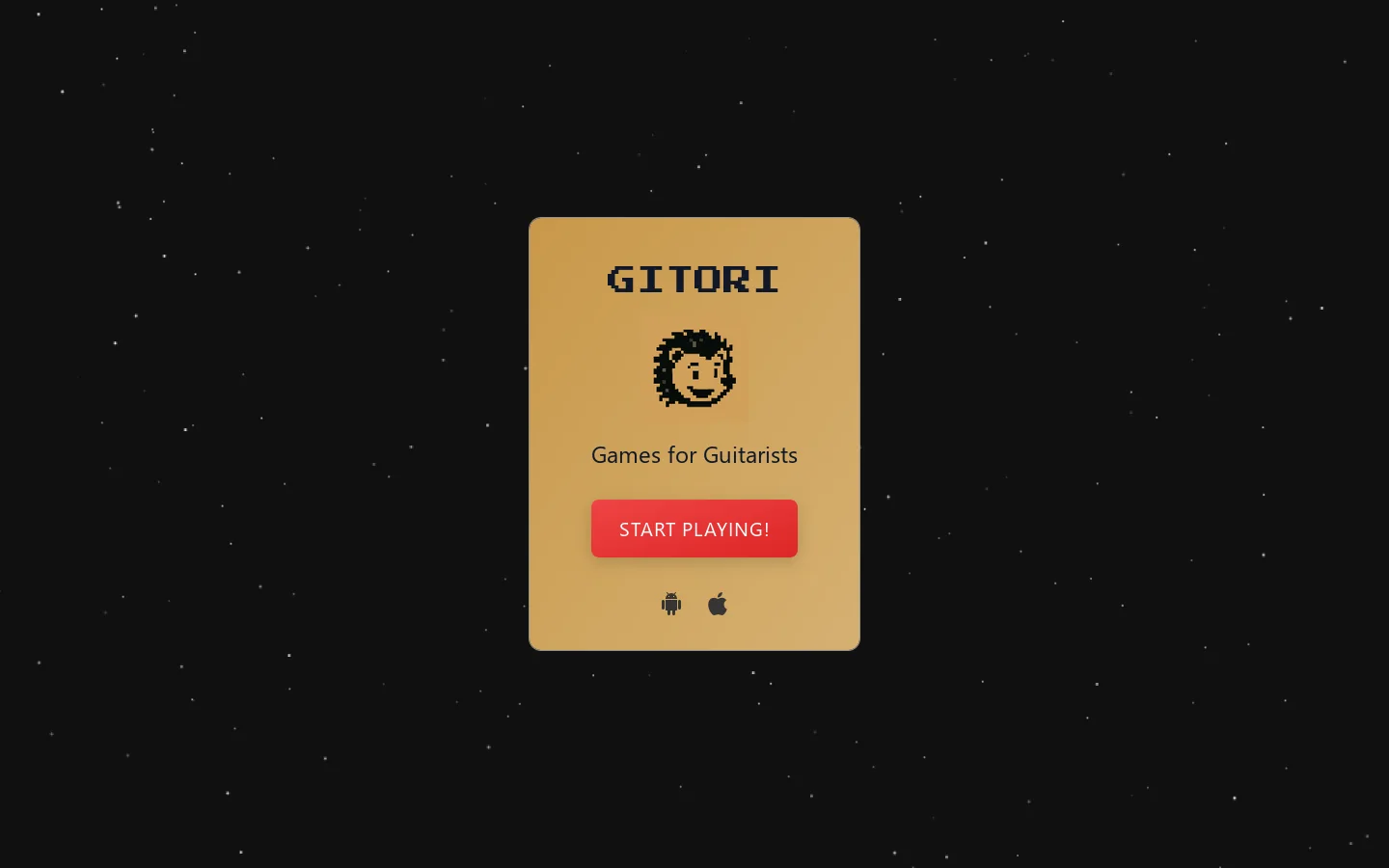 Gitori Homepage screenshot