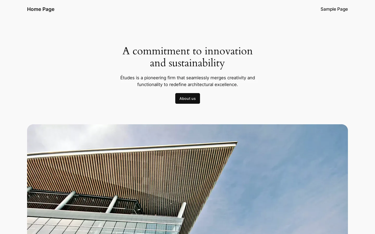 Home Page - My WordPress Blog Homepage screenshot