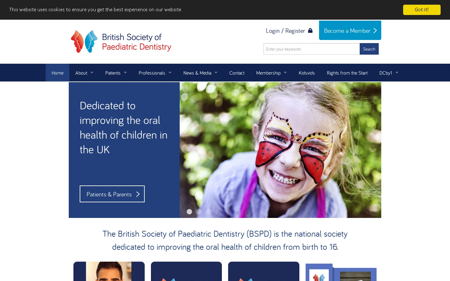Home Homepage screenshot