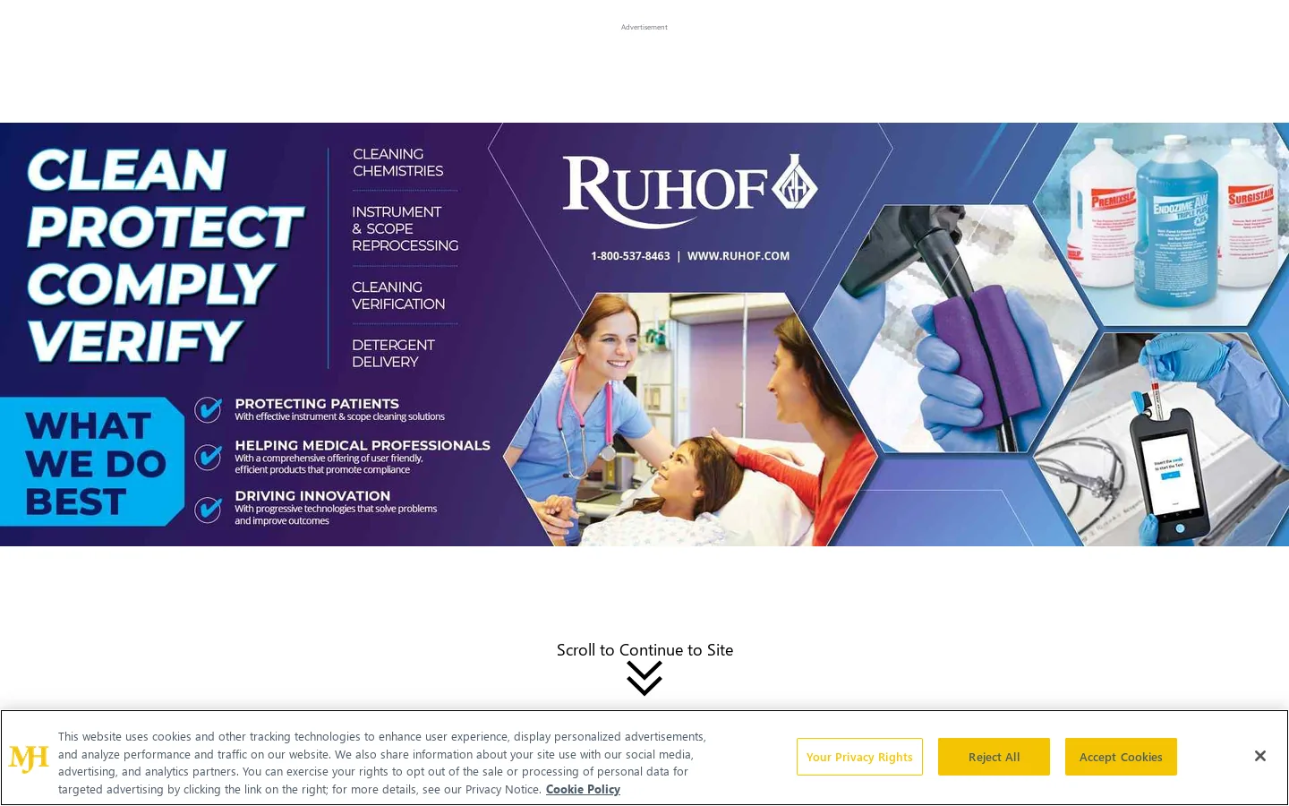 Infection Control Today Homepage screenshot