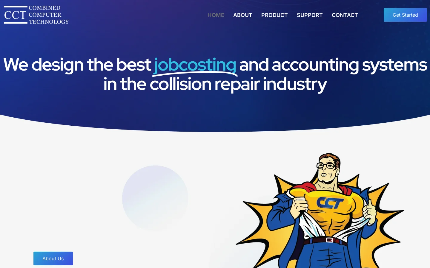 Softwarehero Homepage screenshot