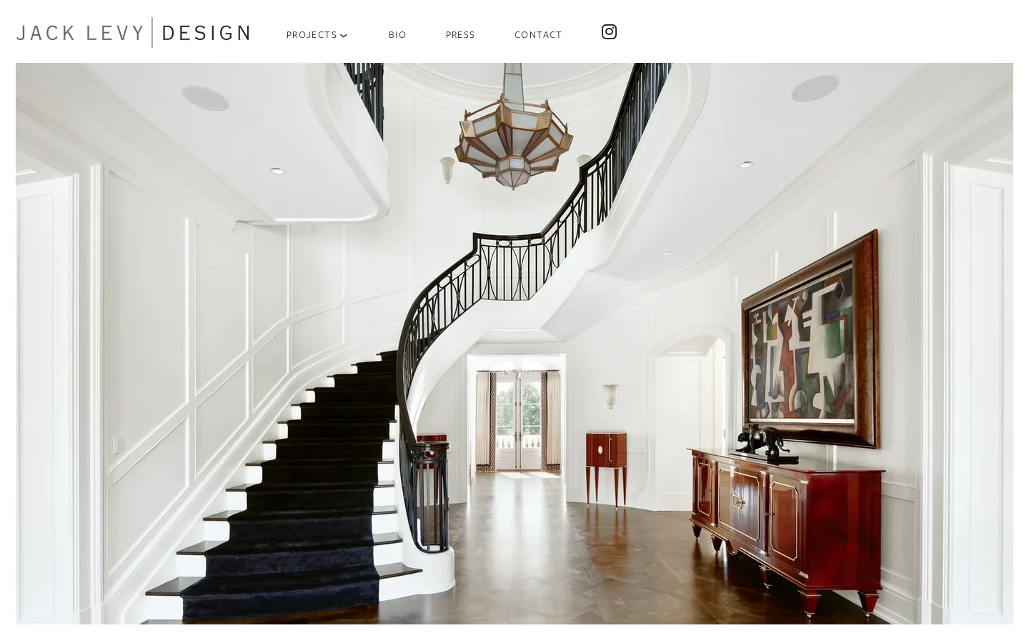 Jack Levy Design Homepage screenshot