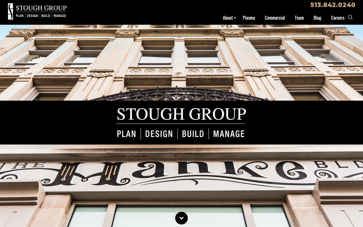 Stough Group Homepage screenshot