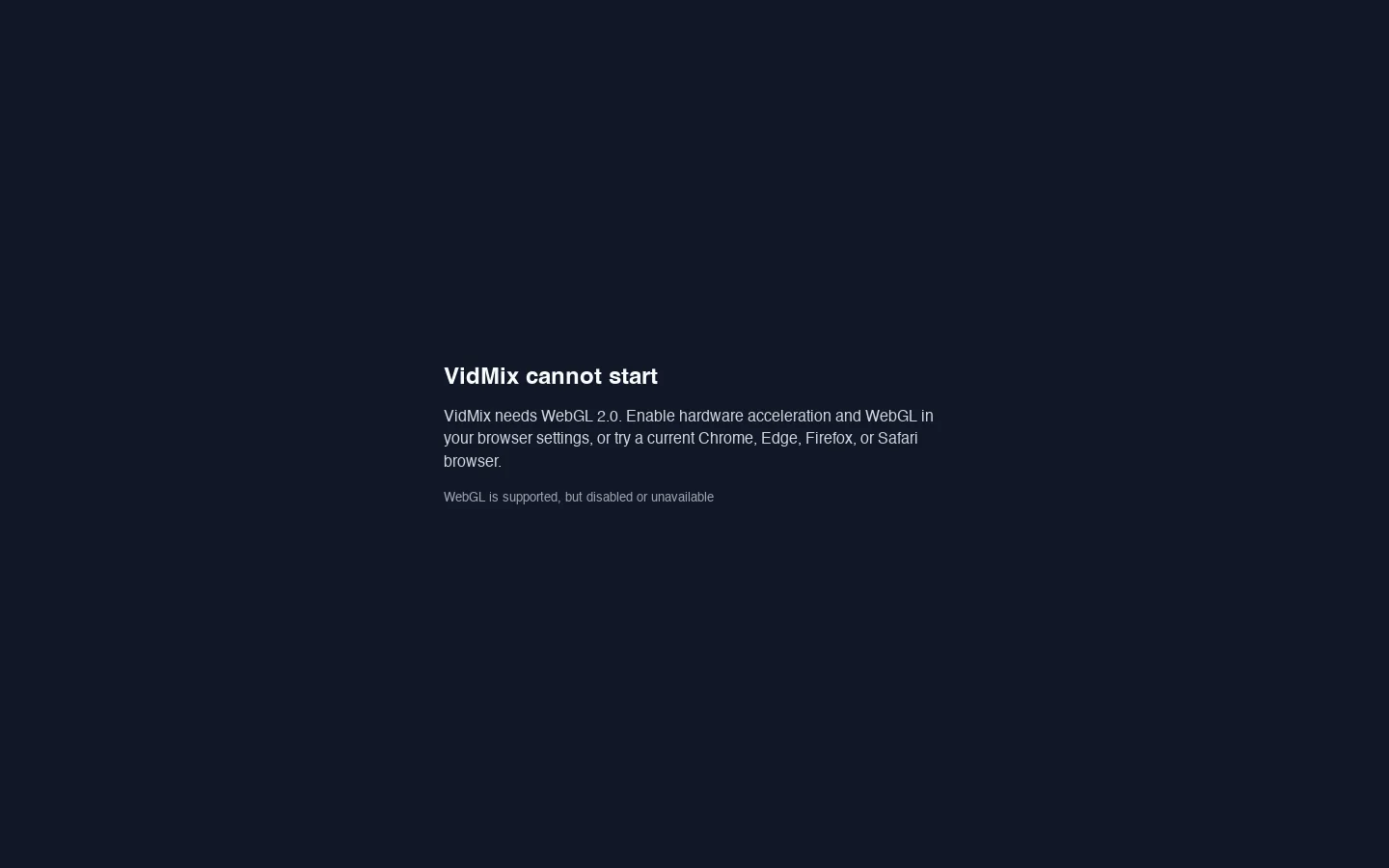VidMix online video editor Homepage screenshot