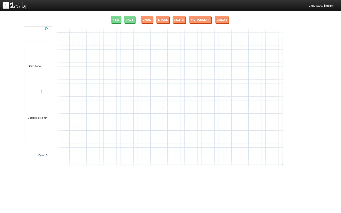 Sketch Toy Homepage screenshot