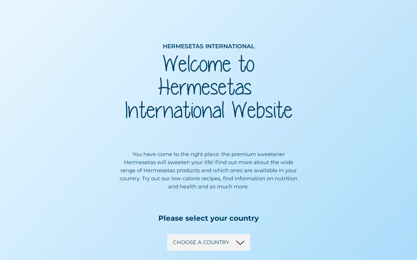 HERMESETAS.COM Homepage screenshot