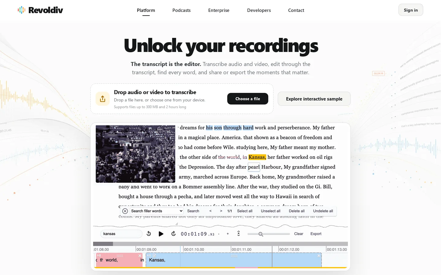 Revoldiv Homepage screenshot