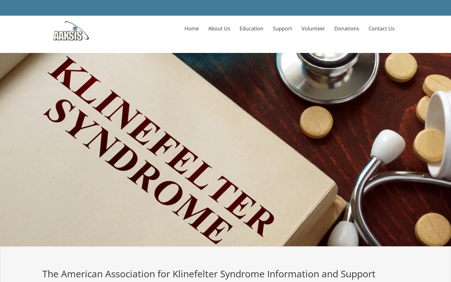 AAKSIS Homepage screenshot