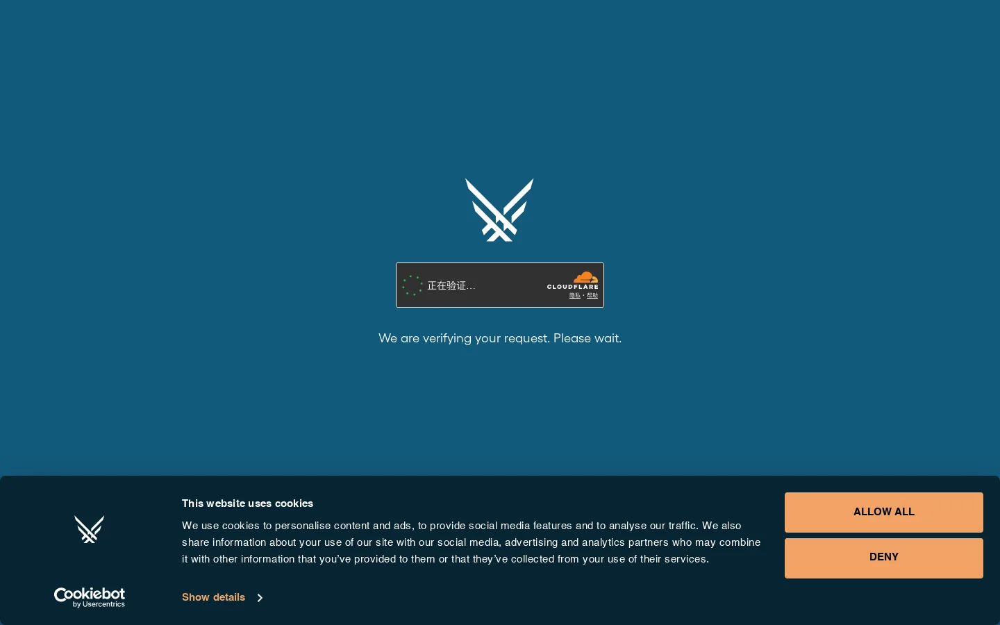 The Game Awards Homepage screenshot