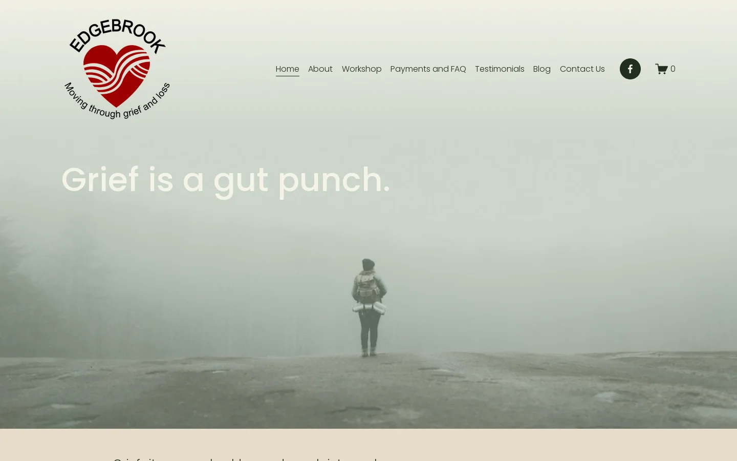 Edgebrook Homepage screenshot
