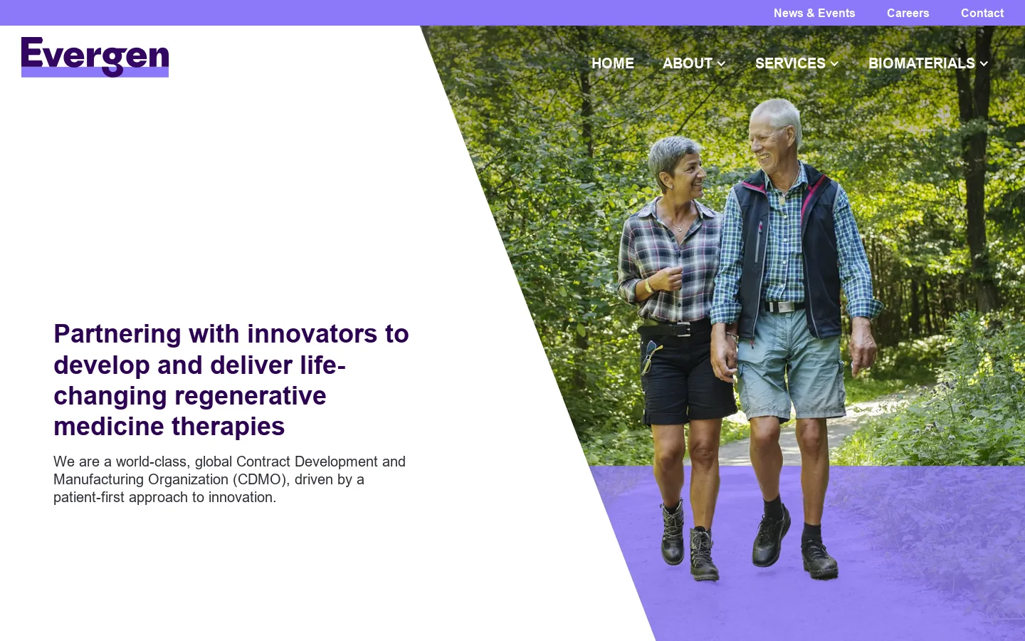 Home » Evergen Homepage screenshot
