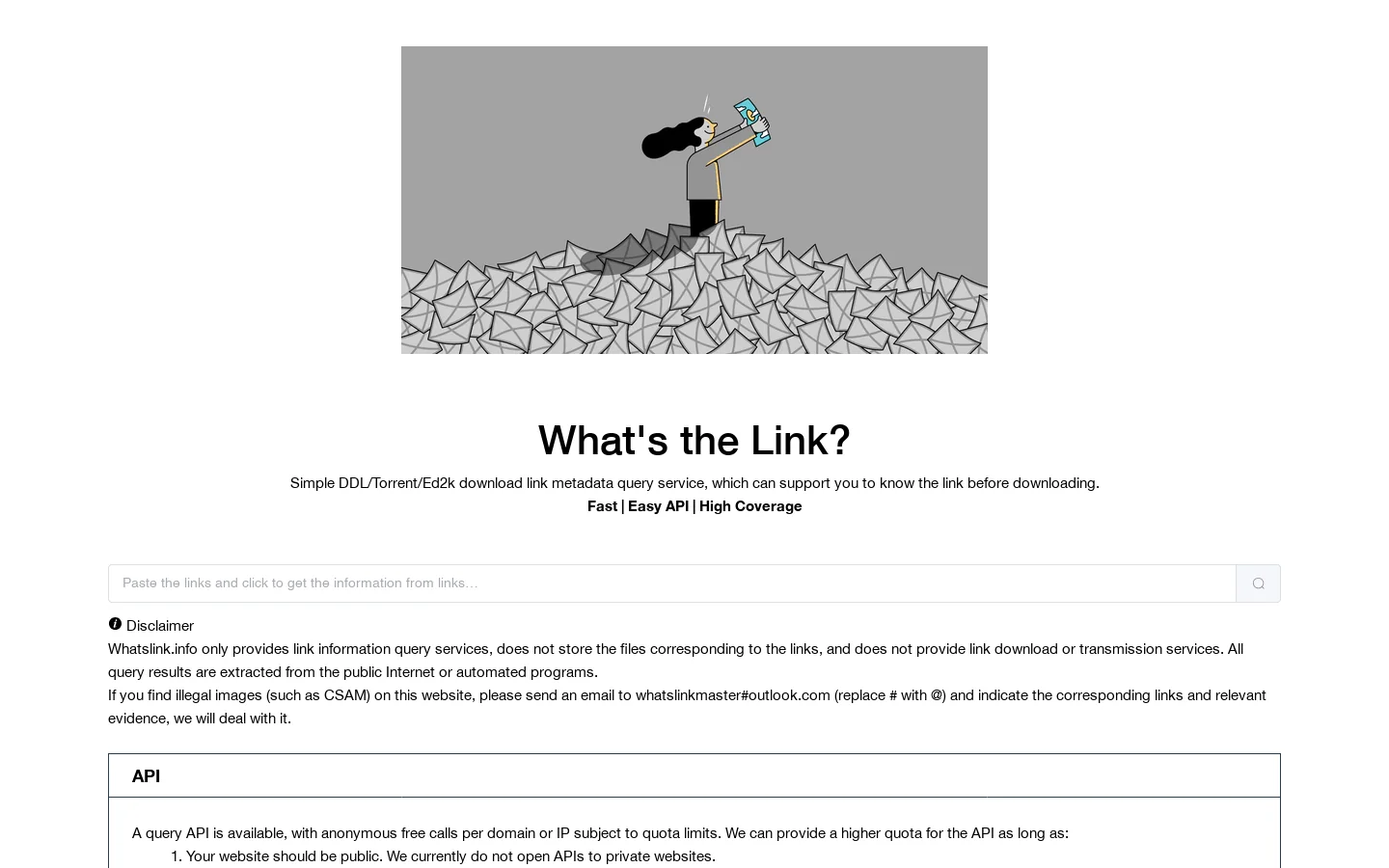 What's the link? Homepage screenshot