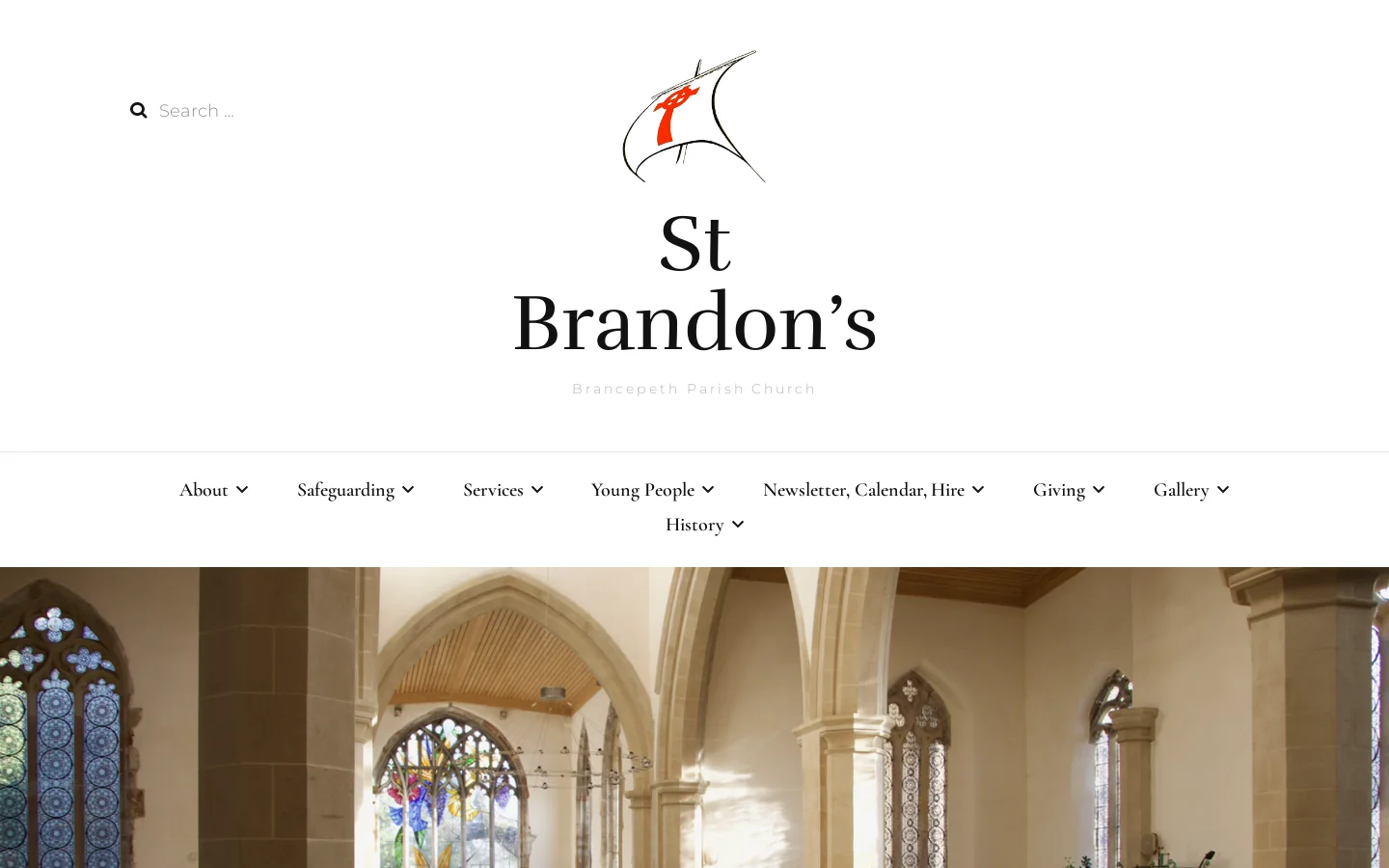 St Brandon’s Homepage screenshot