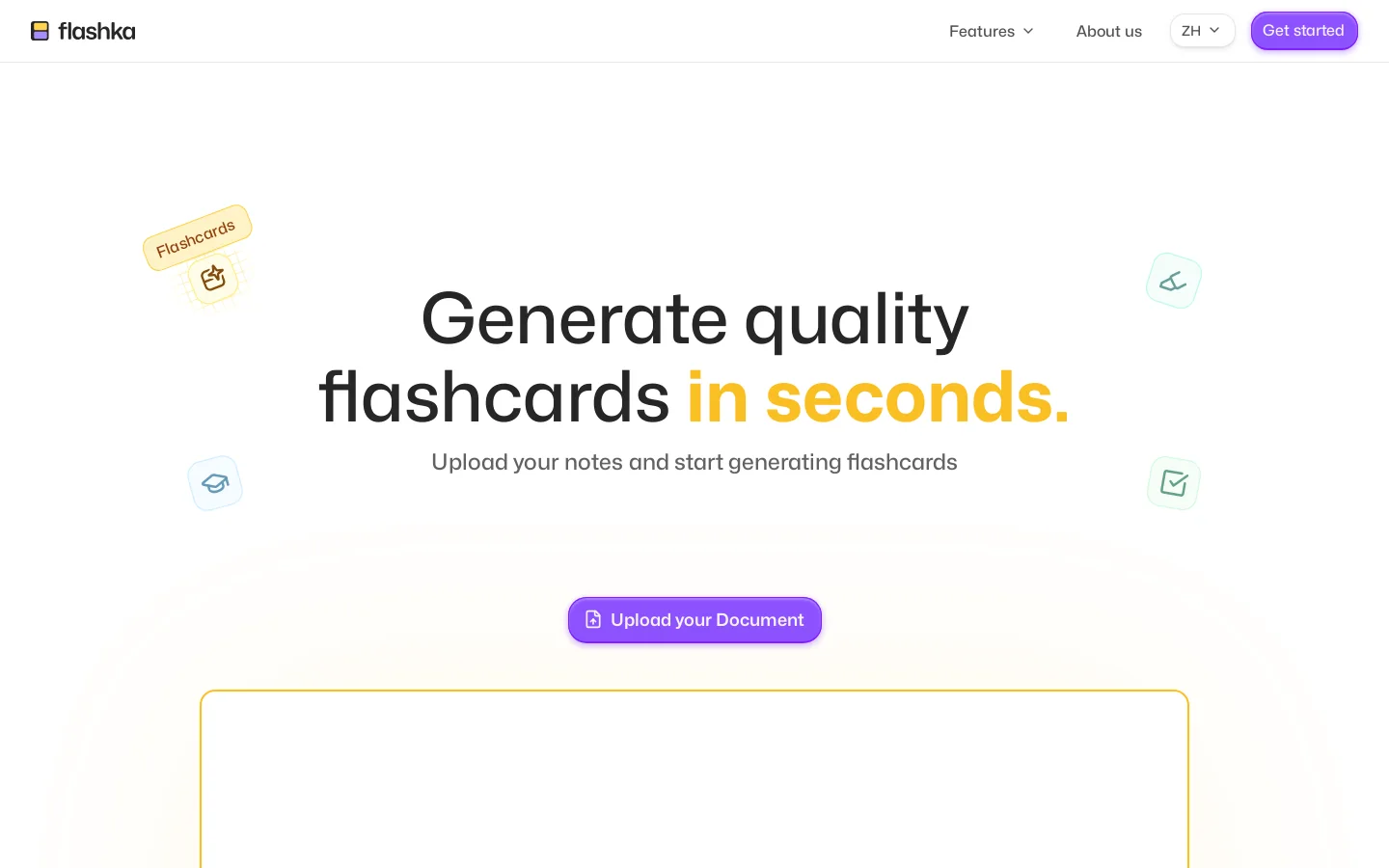 Flashka Homepage screenshot