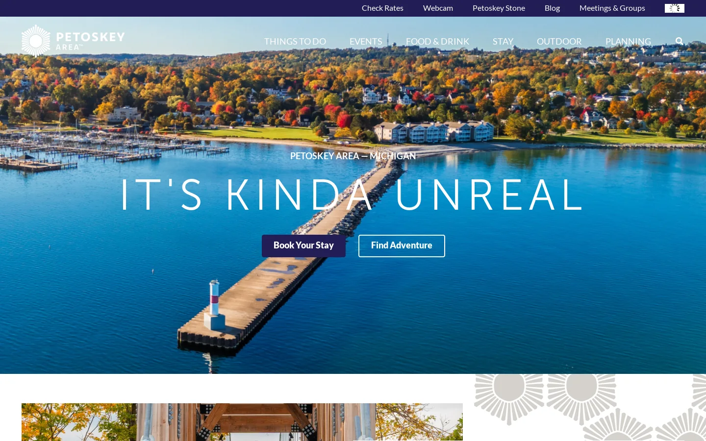 Petoskey Area Homepage screenshot