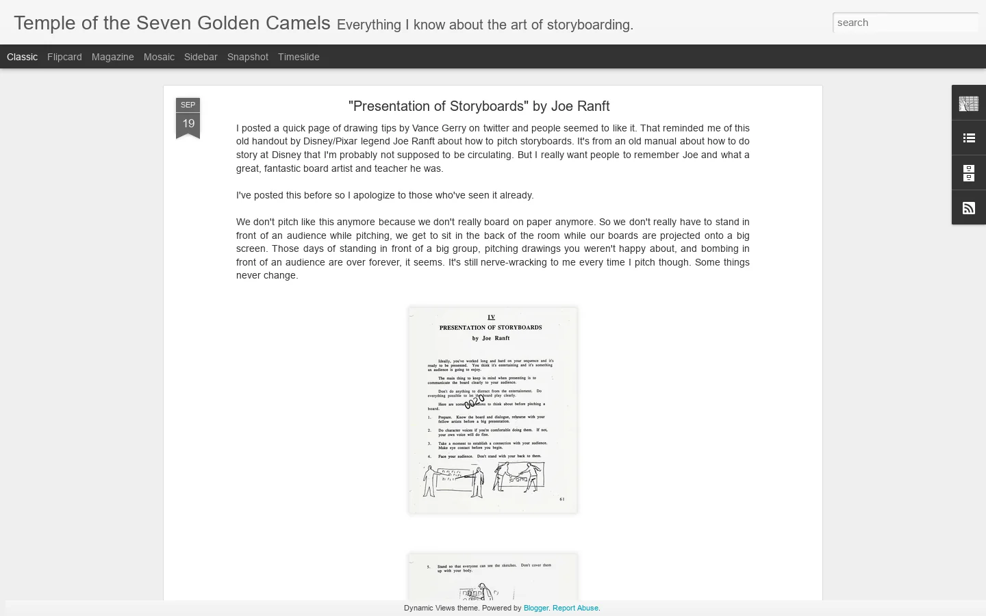 Temple of the Seven Golden Camels Homepage screenshot