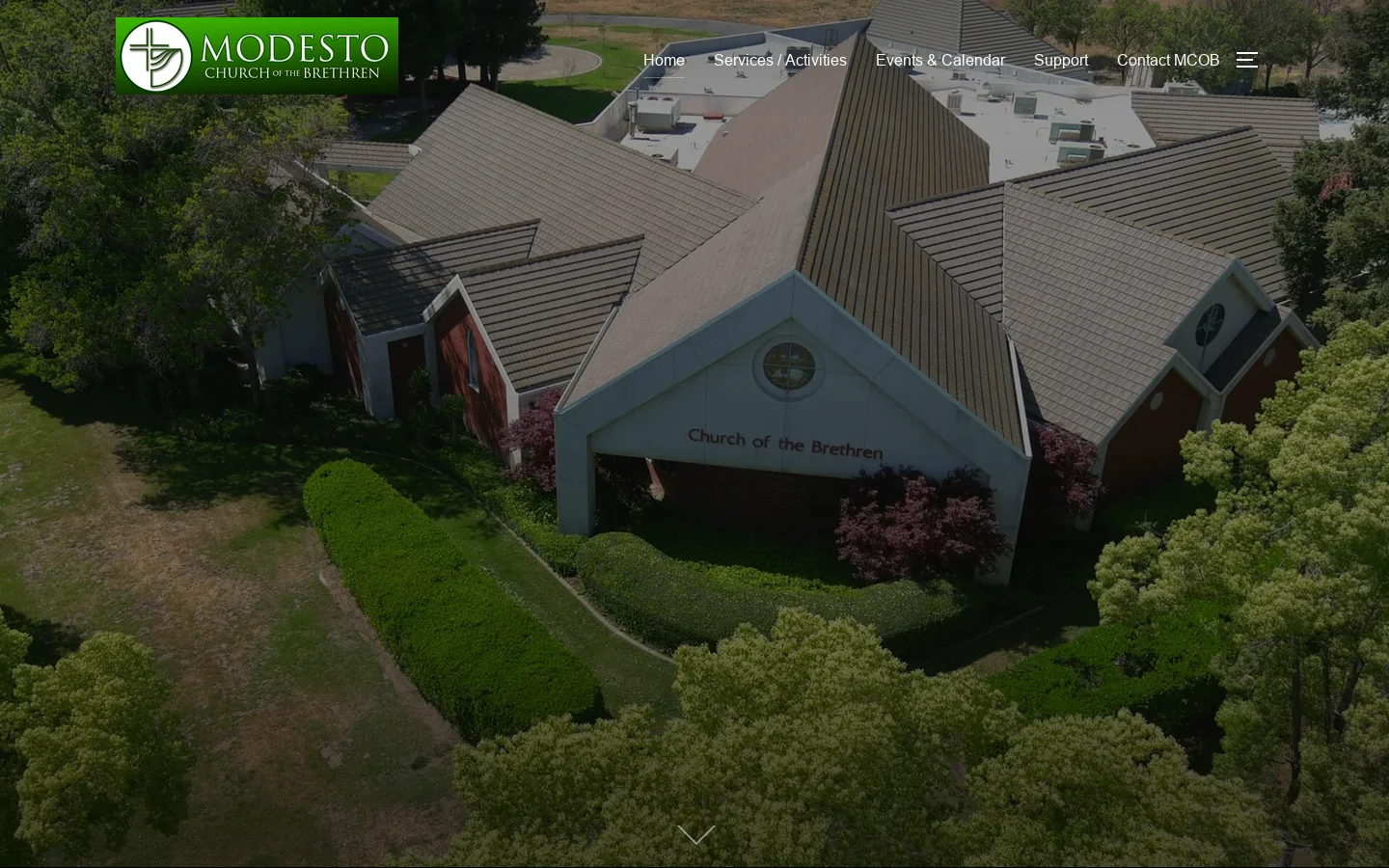 Homepage - Modesto Church of the Brethren Homepage screenshot