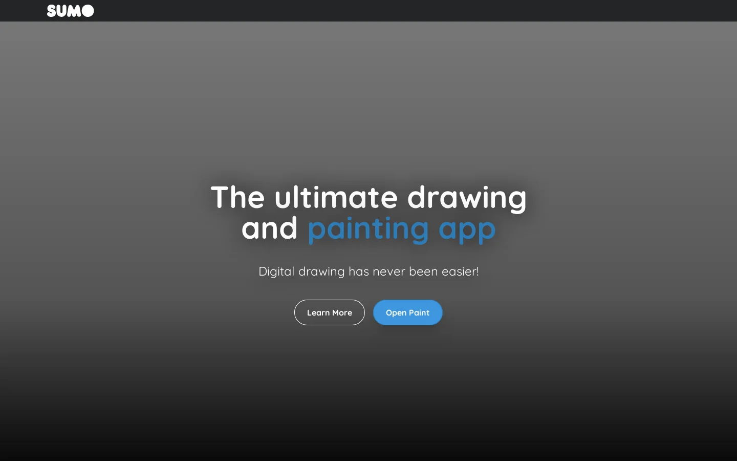 Sumo Homepage screenshot