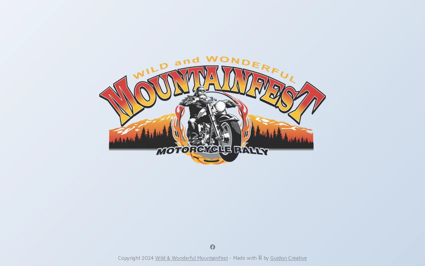 MountainFest Homepage screenshot
